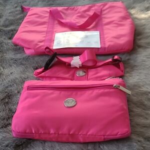 Stylish Pink Women's Bag Set NEW